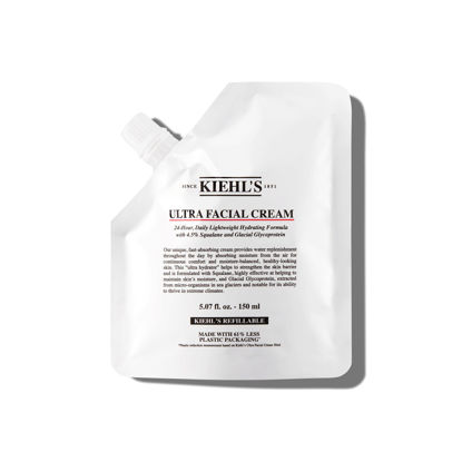 Picture of Kiehl's Ultra Facial Cream, with 4.5% Squalane to Strengthen Skin's Moisture Barrier, Skin Feels Softer and Smoother, Long-Lasting Hydration, Easy and Fast-Absorbing, All Skin Types - 5.07 fl oz