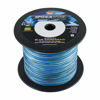 Picture of SpiderWire Stealth® Superline, Blue Camo, 50lb | 22.6kg, 1500yd | 1371m Braided Fishing Line, Suitable for Saltwater and Freshwater Environments