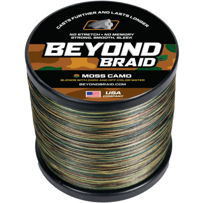 Picture of Beyond Braid Moss Camo 2000 Yards 30LB