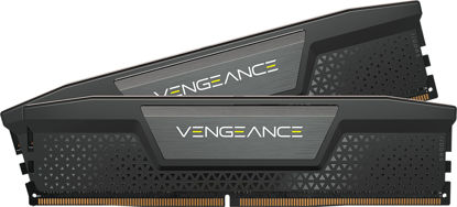 Picture of CORSAIR VENGEANCE DDR5 RAM 64GB (2x32GB) 5600MHz CL40 Intel XMP iCUE Compatible Computer Memory - Black (CMK64GX5M2B5600C40)