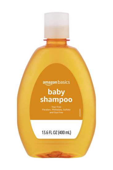 Picture of Amazon Basics Tear-Free Baby Shampoo, 13.6 Fluid Ounce