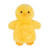 Picture of Best Pet Supplies Chicken Crinkle Plush Dog Toys for Interactive Play, Puppy and Senior Indoor Play, Colorful Chicken Toy Shape, Cute and Cuddly - Crinkle Chicken (Yellow)