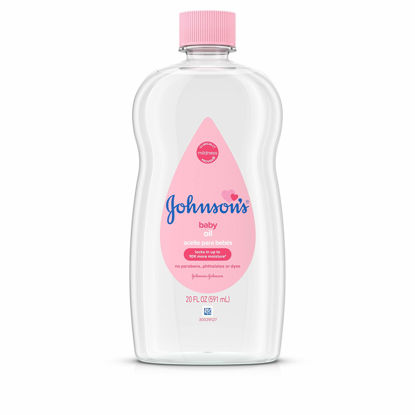 Picture of Johnson & Johnson SLC (Cosmetics) Baby Oil, 20 Fl Oz