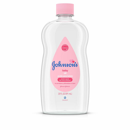 Picture of Johnson & Johnson SLC (Cosmetics) Baby Oil, 20 Fl Oz