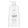 Picture of Dove Ultra Care Coconut & Hydration Conditioner for Dry Hair with Jojoba and Sweet Almond Oils, 25.4 oz