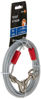 Picture of Petmate Heavy Duty Vinyl Tie Out Cable - Clear Break Strength 2000 Lbs -15 Ft Cable, Silver