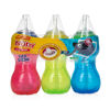 Picture of Nuby No-Spill Sippy Cup with Flex Straw for Boys - (3-Pack) 10-Ounce Bottles - Training Sippy Cups for Toddlers 12+ Months