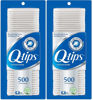 Picture of Q-tips Cotton Swabs For Beauty Care Original Cotton Swab Made With 100% Cotton 500 Count (Pack of 2)