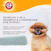 Picture of Arm & Hammer Ultra Fresh 2-in-1 Tearless Puppy Shampoo and Conditioner | Baking Soda Neutralizes Bad Odors for an Advanced Clean | Coconut Lime Verbena Scent