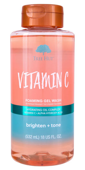 Picture of Tree Hut Vitamin C Nourishing & Moisturizing Foaming Gel Wash, 18 oz.