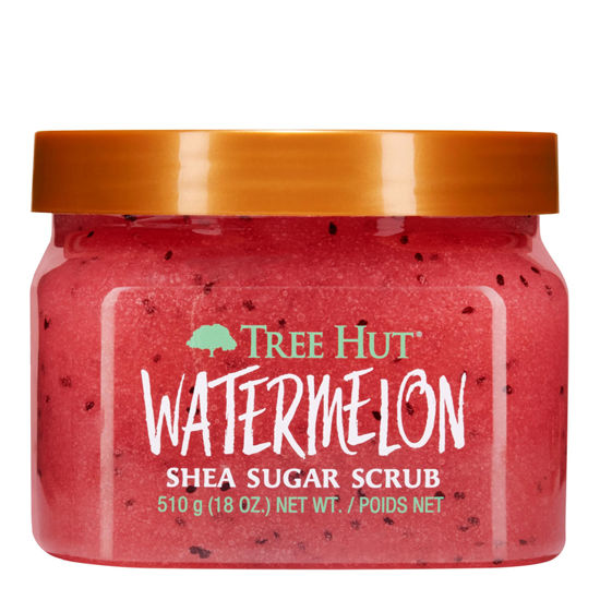 Picture of Tree Hut Watermelon Shea Sugar Scrub, 18 oz, Ultra Hydrating and Exfoliating Scrub for Nourishing Essential Body Care