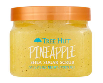 Picture of Tree Hut Pineapple Shea Sugar Scrub, 18 oz, Ultra Hydrating and Exfoliating Scrub for Nourishing Essential Body Care