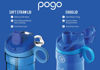 Picture of Pogo BPA-Free Tritan Plastic Water Bottle with Soft Straw, 32 Oz, Blue