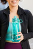 Picture of Pogo BPA-Free Tritan Plastic Water Bottle with Soft Straw, 32 Oz, Teal