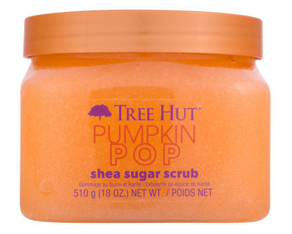 Picture of Tree Hut Pumpkin Pop Shea Sugar Scrub, 18 oz, Ultra Hydrating and Exfoliating Scrub for Nourishing Essential Body Care