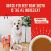 Picture of Stella & Chewy's Bountiful Bone Broth Grass-Fed Beef Recipe Meal Topper for Dogs, 16 Oz. Resealable Pouch