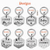 Picture of Vimdevs Custom Dog Tags, Funny Double Sided Deep Engraved Stainless Steel Pet Id Tags for Dogs, Cat & Dog Collar Charm, Lightweight Sturdy Cute Cat Id Tags, Personalized Dog Name Tags (Hexagon)