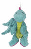 Picture of goDog Bubble Plush Dragons Squeaky Dog Toy, Chew Guard Technology - Turquoise, Small