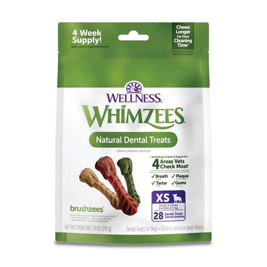 Picture of WHIMZEES Daily Use Pack Brushzees, Extra Small, Pack of 28