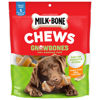 Picture of Milk-Bone Chews GnawBones Rawhide Free Dog Treats, Chicken, 5 Long Lasting Small/Medium Knotted Bones