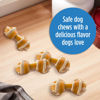 Picture of Milk-Bone Chews GnawBones Rawhide Free Dog Treats, Chicken, 5 Long Lasting Small/Medium Knotted Bones