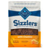 Picture of Blue Buffalo Sizzlers Bacon-Style Dog Treats with Real USA Pork, Cheddar Flavor, 15-oz. Bag