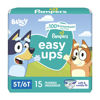 Picture of Pampers Easy Ups Boys & Girls Bluey Potty Training Pants - Size 5T-6T, 15 Count, Training Underwear (Packaging May Vary)