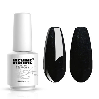 Picture of Vishine Gelpolish Professional UV LED Soak Off Varnish Color Gel Nail Polish Manicure Salon Pearl Army Green(1427)