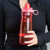 Picture of Pogo BPA-Free Tritan Plastic Water Bottle with Chug Lid, 32 Oz, Pink.