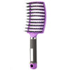 Picture of Hairstreaq Detangling Brush, Wet Dry Detangler Hair Brushes, Vented Detangling Brush, Fast Drying Styling Massage Hairbrush for Women & Kids’ Long, Thick, Thin, Curly & Tangled Hair (Purple)