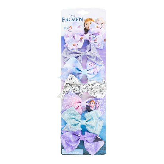 Picture of Frozen 2 Girls 7 Piece Princess Hair Bow Set