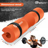 Picture of NEALFIT Barbell Pad Squat Pad for Squats-Squat Bar Pad-Great for Weightlifting,Lunges and Hip Thrusts-Foam Sponge Pad-Fit Standard and Olympic Bars Perfectly (Orange)