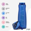 Picture of Pogo BPA-Free Plastic Water Bottle with Chug Lid, 40 Oz, Blue