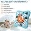 Picture of FOXMM Interactive Dog Treat Puzzle Toys for IQ Training & Mental Stimulating,Fun Slow Feeder,Large Medium Small Dogs Enrichment Toys with Squeak Design