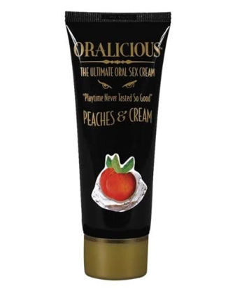 Picture of Oralicious - Peaches & Cream - 2 Fl. Oz.