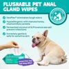 Picture of HICC PET Dog Wipes for Paws and Butt, Anal Gland Wipes for Dog Cat and Pet, Cleansing & Deodorizing, Vet Recommended Cleansing Wipes, Gentle and Hypoallergenic (100 Count)