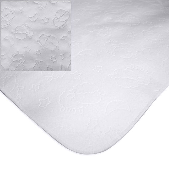 Picture of American Baby Company Waterproof Reusable Embossed Quilt-Like Flat Crib Protective Mattress Pad Cover for Babies, Adults and Pets, 52" x 28"