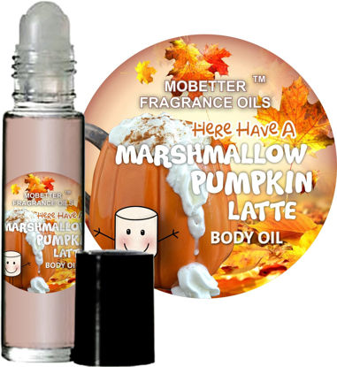 Picture of MOBETTER FRAGRANCE OILS Here Have a Marshmallow Pumpkin Latte Perfume Body Oil