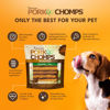 Picture of Pork Chomps Roasted Pork Skin Dog Chews, 6-inch Twists, 15 Count