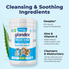 Picture of Vetnique Labs Glandex Dog Wipes for Pets Cleansing & Deodorizing Anal Gland Hygienic Dog & Cat Wipes with Vitamin E, Skin Conditioners and Aloe (75ct)