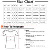 Picture of Summer 3/4 Sleeve T Shirt Landscape Painting Pattern Top for Womens Three Quarter Sleeve Pullover Round Neck Tee