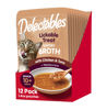 Picture of Hartz Delectables Savory Broths Senior 10+ Chicken & Tuna Lickable Cat Treat, 12 Pack