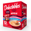 Picture of Hartz Delectables Bisque Lickable Wet Cat Treats for Senior Cats, Senior Variety 12 Countt