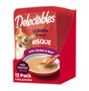 Picture of Hartz Delectables Bisque Non-Seafood Chicken & Beef Lickable Wet Cat Treats, 12 Count , 1.40 Ounce (Pack of 12)