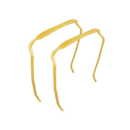 Picture of Curly Thick Hair Headband, Invisible Hair Hoop, Curly Thick Hair Large Headband, Curly Thick Hair Headband Hand, Hairstyle Fixing Tool for Curly Hair,For Thick Hair (Gold)