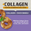 Picture of Wild Eats Collagen Chews for Dogs Handmade Bagel (3 Pack, Duck Flavor) - Dog Chews Long Lasting, Rawhide Free, Highly Digestable Treat for All Dog Breeds