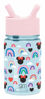 Picture of Simple Modern Disney Minnie Mouse Kids Water Bottle Plastic BPA-Free Tritan Cup with Leak Proof Straw Lid | Reusable and Durable for Toddlers, Girls | Summit Collection | 12oz, Minnie Mouse Rainbows