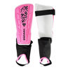 Picture of Vizari Malaga Soccer Shin Guard for Kids| Youth Soccer Shin Guard | Lightweight and Breathable Child Calf Protective Gear Soccer Equipment | Pink | XX- Small