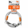 Picture of BV Pet Reflective Tie Out Cable for Large Dog up to 90 pound, 25 Feet