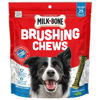 Picture of Milk-Bone Fresh Breath Brushing Chews, 25 Small/Medium Daily Dental Dog Treats Scrubbing Action Helps Clean Teeth